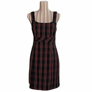 No Boundaries Plaid Dress